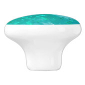 Türkischer Glitzer Keramikknauf (Seitenansicht)