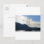 Türkischer Golf in Kas Postkarte (Vorne/Hinten)