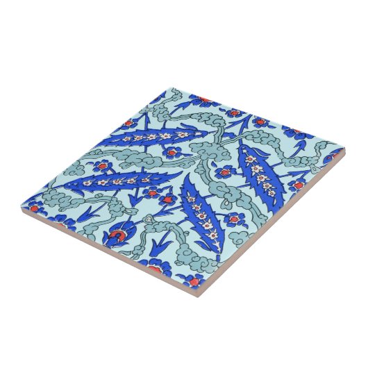 Türkischer GrenzTürkis Fliese (Seite)