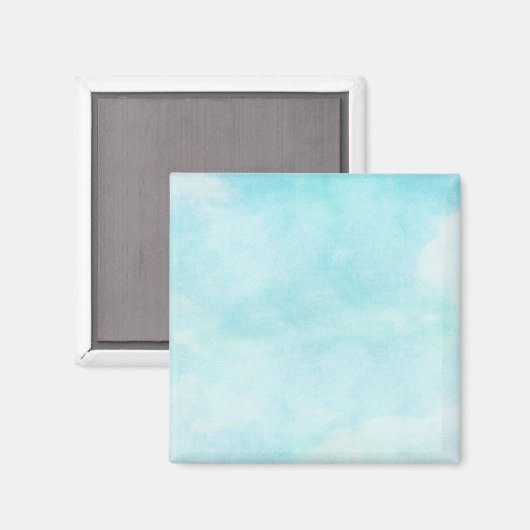 Türkischer Himmelshintergrund Magnet (Vorderseite/Rückseite)