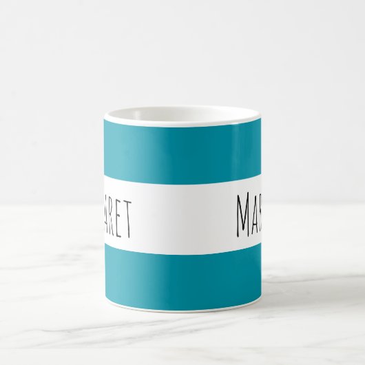 Türkischer Individuelle Name Personalisiert Kaffeetasse (Mittel)