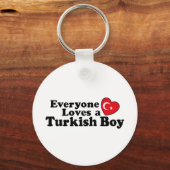Türkischer Junge Schlüsselanhänger (Vorderseite)