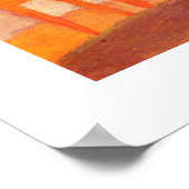 Türkischer Kaffee (I) von August Macke Poster (Ecke)