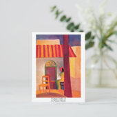 Türkischer Kaffee (I) von August Macke Postkarte (Stehend Vorderseite)