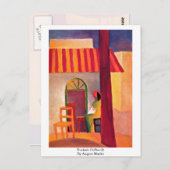 Türkischer Kaffee (I) von August Macke Postkarte (Vorne/Hinten)
