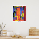 Türkischer Kaffee (II) von Macke August Poster (Küche)