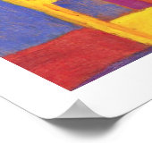 Türkischer Kaffee (II) von Macke August Poster (Ecke)