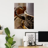 Türkischer Kaffee Poster (Heimbüro)