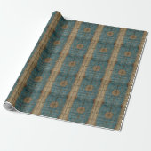 Türkischer Kilim Antik Geschenkpapier (Ungerollt)
