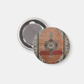 Türkischer Kilim Antik Magnet (Vorderseite/Rückseite)