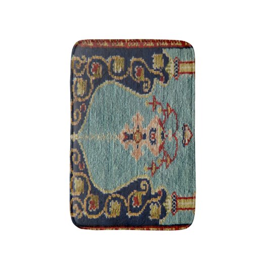 Türkischer Kilim Tepet Rug Antique Badematte (Vorderseite Vertikal)
