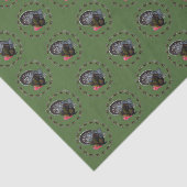 Türkischer Kreis Seidenpapier (Ausschnitt)