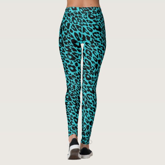 Türkischer Leopard Leggings (Rückseite)