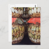 Türkischer Mandelhonig Postkarte (Vorne/Hinten)