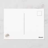 Türkischer Mann Postkarte (Rückseite)