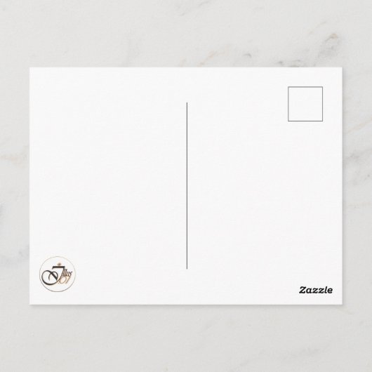 Türkischer Mann Postkarte (Rückseite)