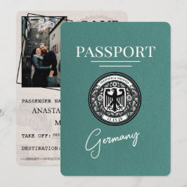 Türkischer Pass für Deutschland Save the Date