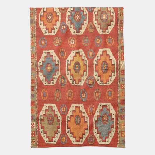 Türkischer Persischer Teppich Geschirrtuch (Vertikal)