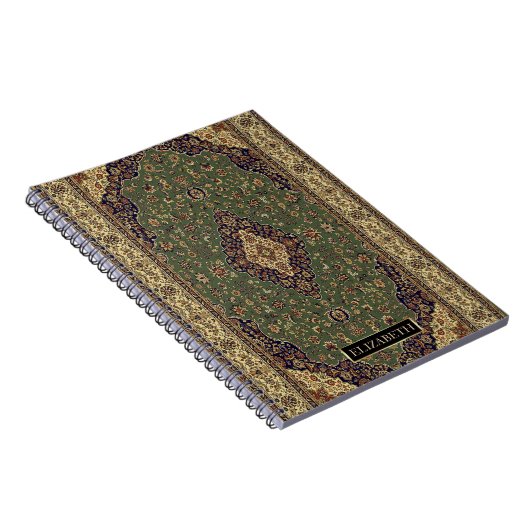 Türkischer Ruder aus Orientalisch, Rahmen Notizblock (Rechte Seite)