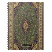 Türkischer Ruder aus Orientalisch, Rahmen Notizblock (Vorderseite)