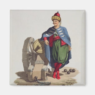 Türkischer Soldat, 'von den Kostümen vom Magnet