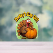 Türkischer Tag des Erntedanks Oversifizierter T -  Acrylschild (Neutral)