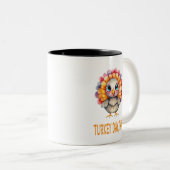 Türkischer Tag Funny Erntedank Zweifarbige Tasse (VorderseiteRechts)