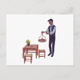 Türkischer Tee (Çay) Postkarte