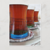 Türkischer Tee Postkarte (Vorderseite)