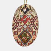 Türkischer Teppich #1 Keramik Ornament (Links)