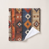 Türkischer Teppich Badhandtuch Set (Waschlappen)