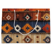 Türkischer Teppich Große Geschenktüte (Vorderseite)