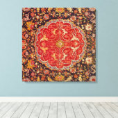 Türkischer Teppich Leinwanddruck (Insitu (Holzboden))