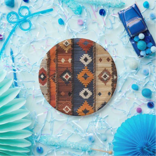 Türkischer Teppich Pappteller (Party)