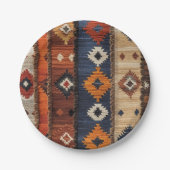 Türkischer Teppich Pappteller (Vorderseite)