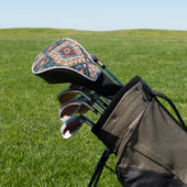 Türkischer Teppich Rug Antiker Kilim Kabristan Golf Headcover (In SItu)