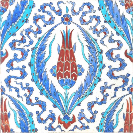 Türkischer Tulpe Aufkleber (Vorderseite)