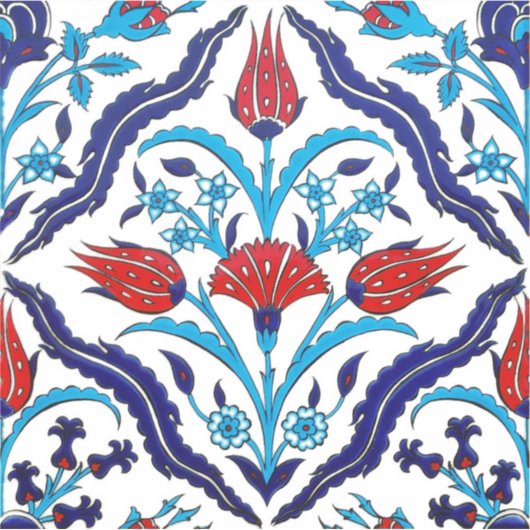 Türkischer Tulpe Aufkleber (Vorderseite)