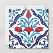 Türkischer Tulpe Magneteinladung (Vorderseite)