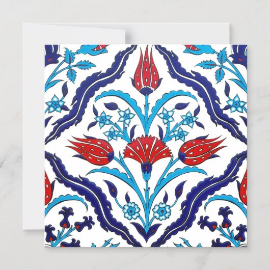 Türkischer Tulpe Magneteinladung (Vorderseite)