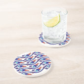 türkischer TulpenUntersetzer Getränkeuntersetzer (Seite)