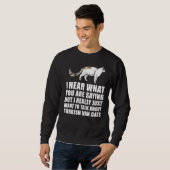 Türkischer Van Cat Sweatshirt (Vorne ganz)