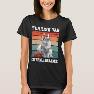 TÜRKISCHER VAN ENTHUSIAST KATZENLIEBHABER TÜRKISCH T-Shirt