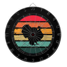 Türkischer Vogel-Erntedank erschüttert Vintager So Dartscheibe