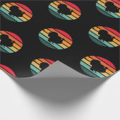 Türkischer Vogel-Erntedank erschüttert Vintager So Geschenkpapier (Ecke)