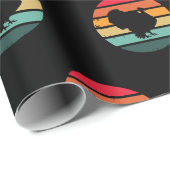 Türkischer Vogel-Erntedank erschüttert Vintager So Geschenkpapier (Rolleneckpunkt)