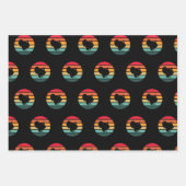 Türkischer Vogel-Erntedank erschüttert Vintager So Geschenkpapier Set (Vorderseite 2)