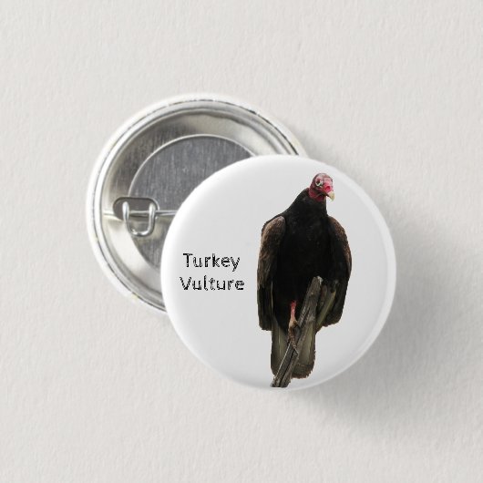 Türkischer Vulkan Button (Vorne & Hinten)