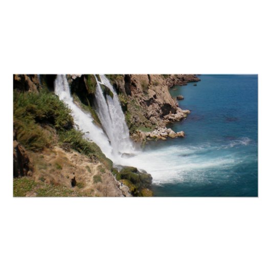 Türkischer Wasserfall Duden (Antalya) Poster (Vorderseite)