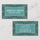 Türkischer Western Country Leder Mode Cowgirl Visitenkarte (Vorne/Hinten)